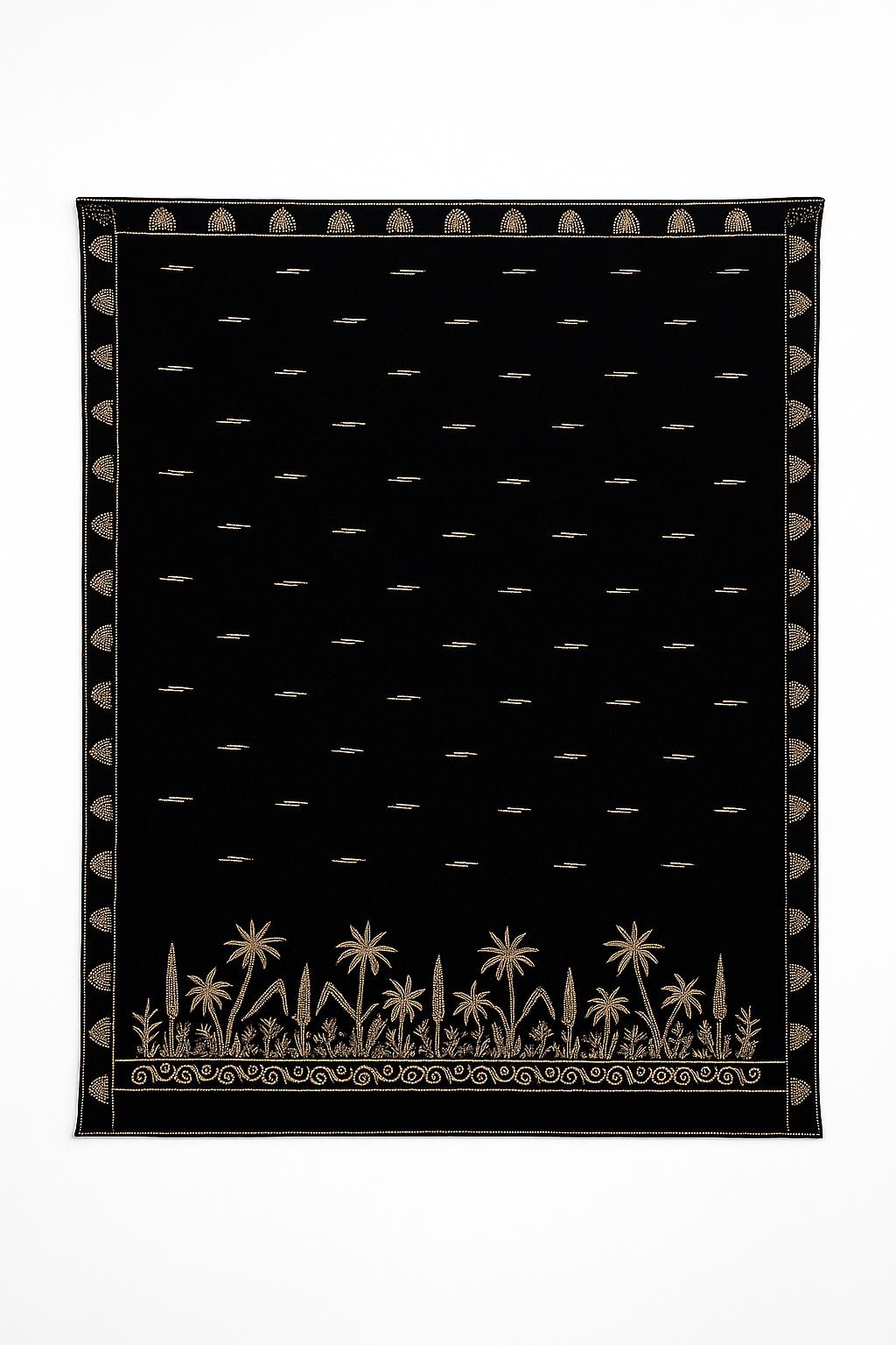 Elegant Embroidered Velvet Shawl Ultimate Luxury SK2