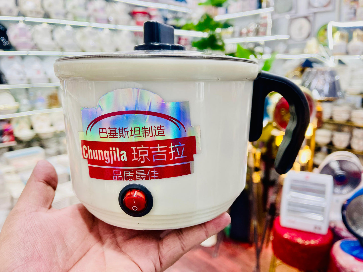New Imported 3-in-1 Electric Kettle (1.2L) – Food Warmer, Noodle Maker & Egg Boiler