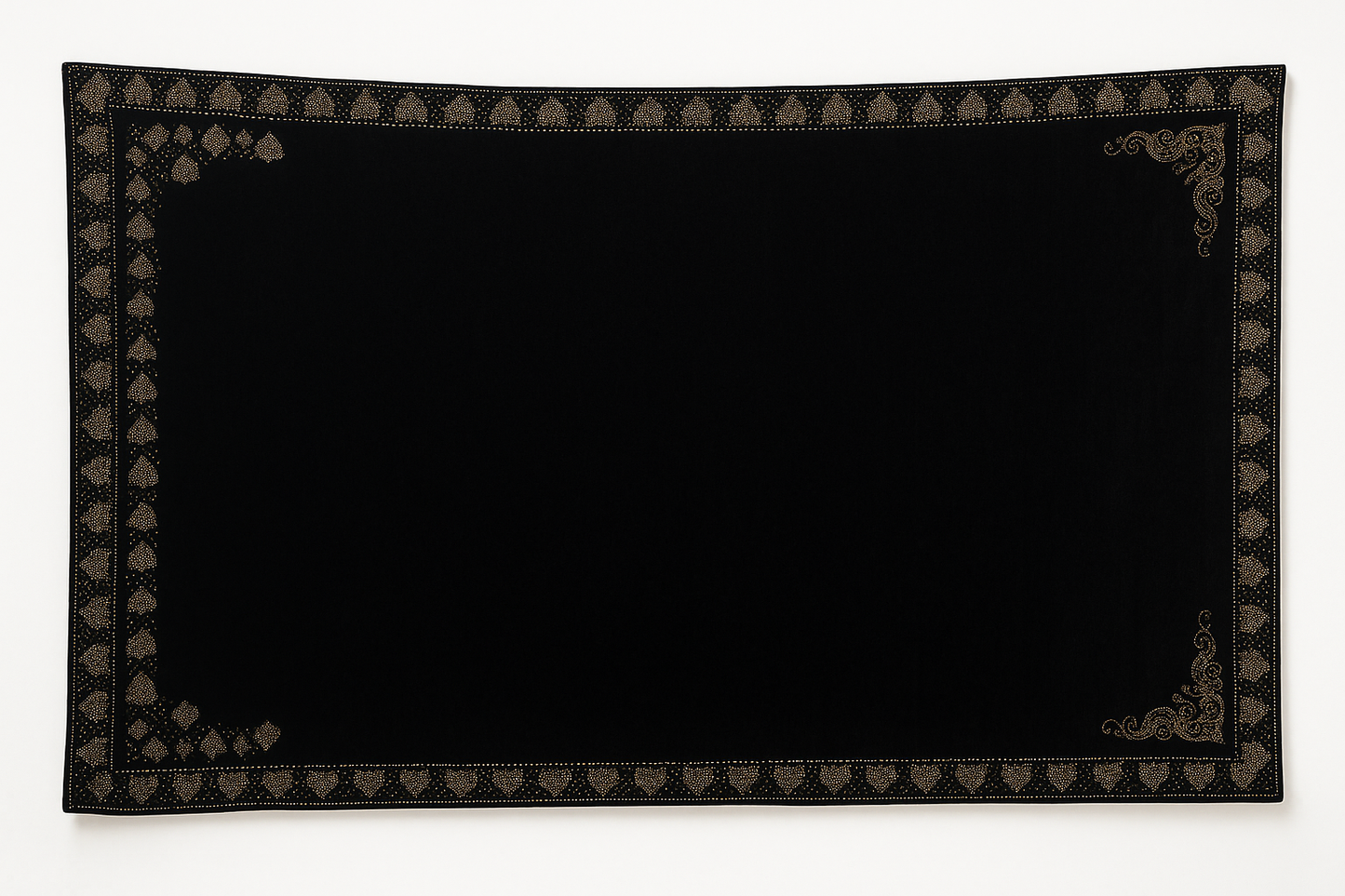 Elegant Embroidered Velvet Shawl Ultimate Luxury SK4