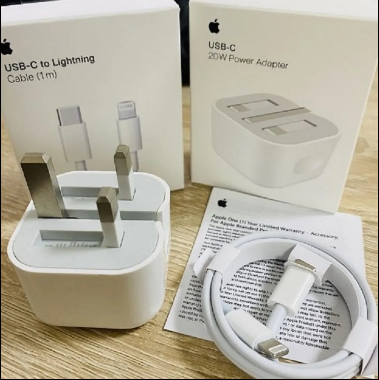 20W Fast Charging 3 Pin Original Charger UK Model