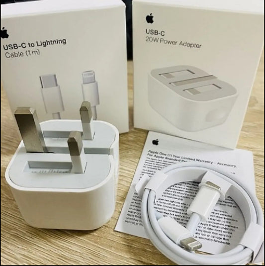 20W Fast Charging 3 Pin Original Charger UK Model