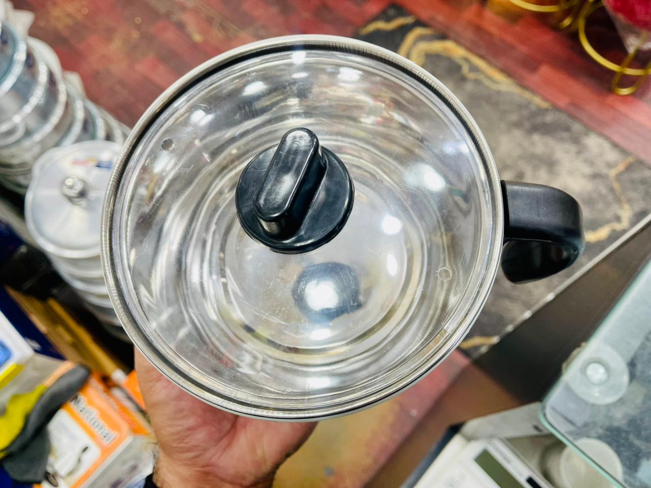 Imported 3-in-1 Electric Kettle (1.2L) – Food Warmer, Noodle Maker & Egg Boiler